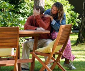 Barwy szczęścia odc. 3324. Asia Sokalska (Anna Gzyra), Hubert (Marek Molak)