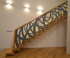 Oryginalna balustrada schodów