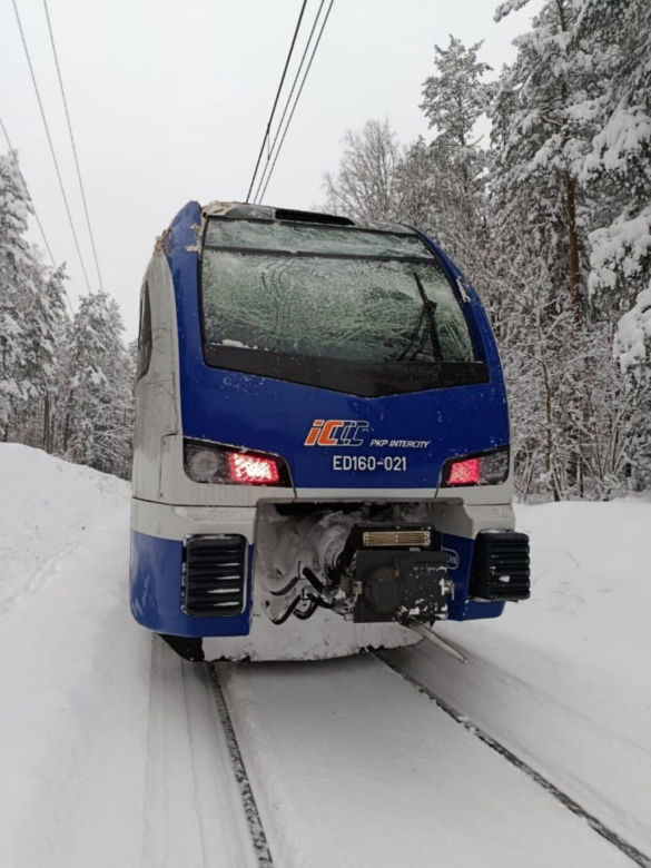 Pociąg IC utknął w trasie 1.01.2026