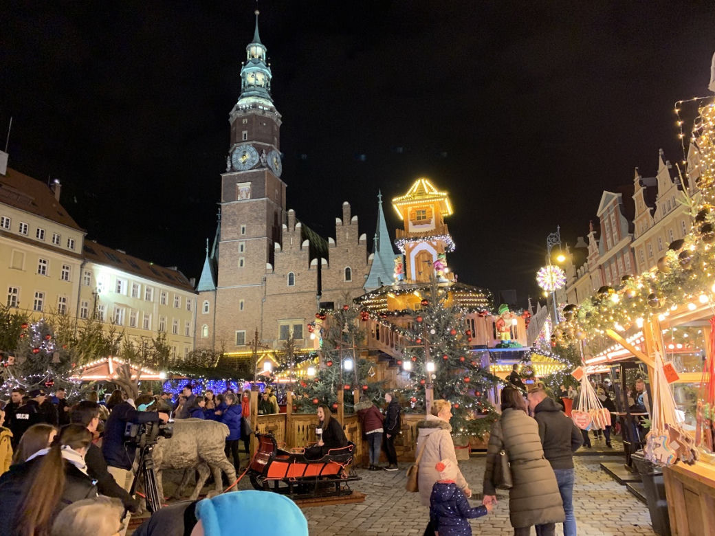 Jarmark Bożonarodzeniowy we Wrocławiu