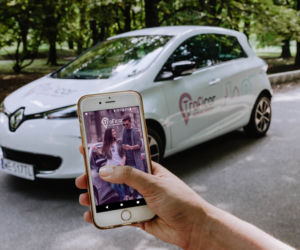 Renault Zoe - samochód elektryczny w car sharingu Traficar