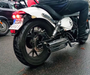 Motomikołaje przejechały ulicami Szczecina