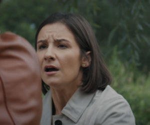 M jak miłość, odcinek 1899. Agnes (Amanda Mincewicz),Martin (Paweł Izdebski)