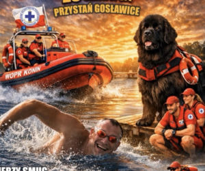 16 kilometrów wpław dla pomocy konińskiemu WOPR