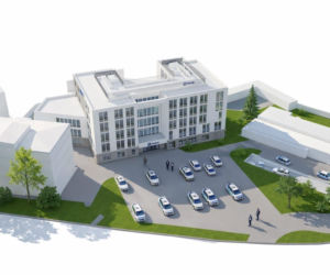 Kilka pięter i podziemny parking. Komenda Miejska Policji w Lesznie będzie rozbudowana