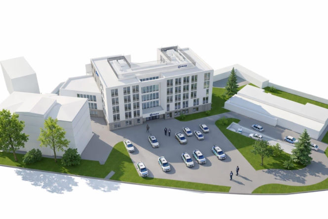 Kilka pięter i podziemny parking. Komenda Miejska Policji w Lesznie będzie rozbudowana