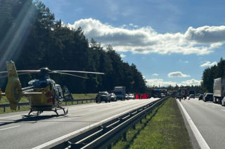 Śmiertelny wypadek na S7 w Świętokrzyskiem