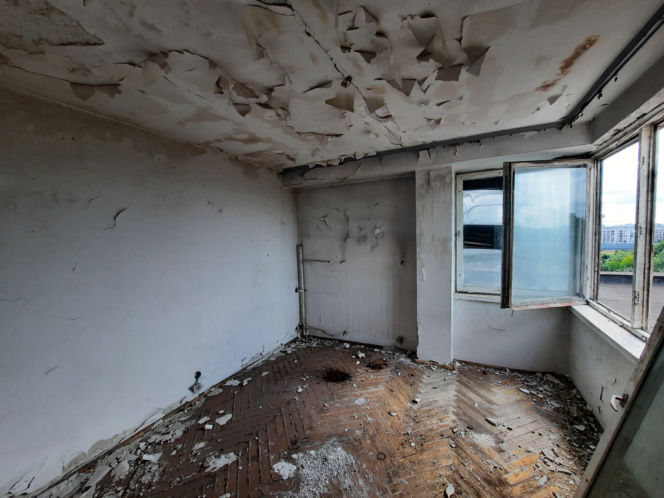 Wnętrze Szpiegowa w Warszawie