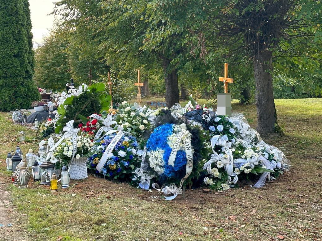 Grób śmiertelnie pobitego Miłosza