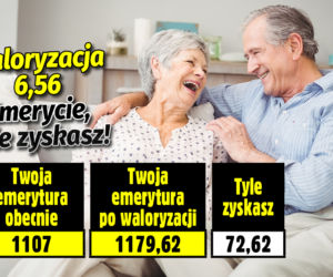 Waloryzacja 2022-2023. Emerycie, sprawdź ile zyskasz!