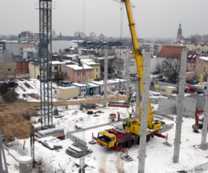 Bydgoszcz: Parking na Grudziądzkiej rośnie w oczach. Zobacz zdjęcia z placu budowy
