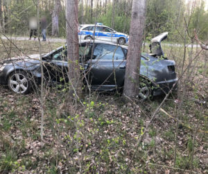Wypadek na trasie Regielnica - Sordachy