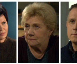 M jak miłość, odcinek 1363, Marysia (Małgorzata Pieńkowska), Barbara (Teresa Lipowska), Artur (Robert Moskwa)