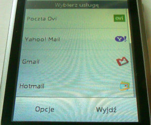 Nokia C3-01 konto pocztowe