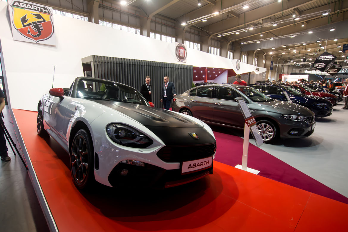 Abarth 124 Spider na Poznań Motor Show 2017