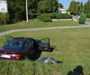 Wypadek na skrzyżowaniu Ostrowiecka-Al.Niepodległości