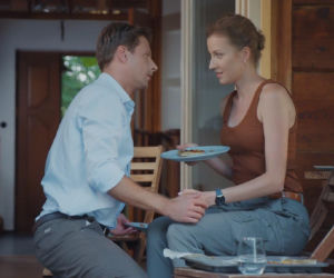 M jak miłość odc. 1902. Natalka (Dominika Suchecka), Adam Karski (Patryk Szwichtenberg)