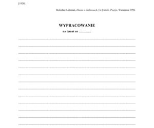 ARKUSZE CKE - J.polski - poziom rozszerzony 2019 - co było na maturze z polskiego?