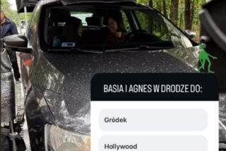 M jak miłość nowy sezon na planie. Agnes (Amanda Mincewicz), Basia (Karina Woźniak)