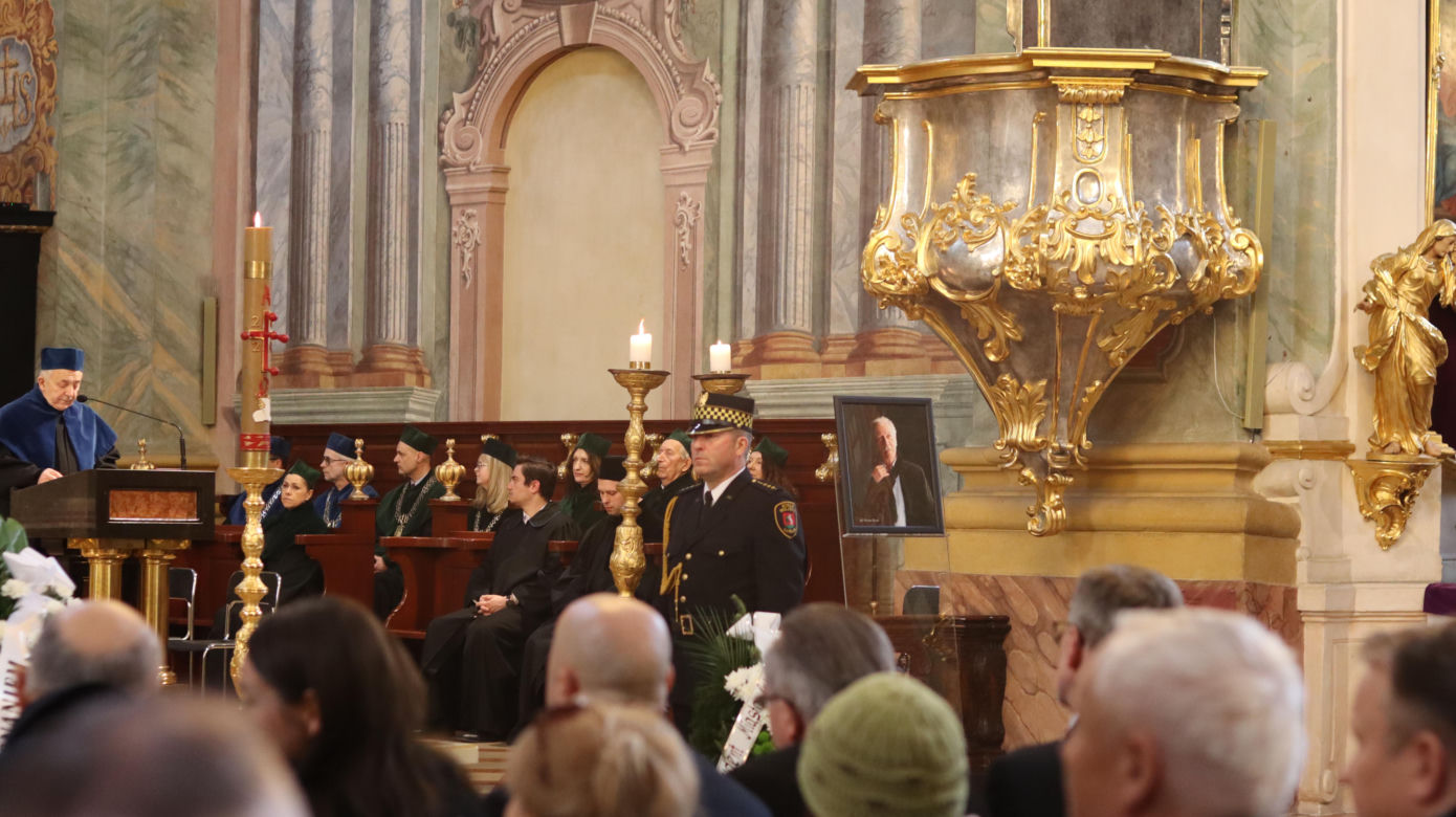 Msza żałobna w intencji prof. Leszka Mądzika w Archikatedrze Lubelskiej