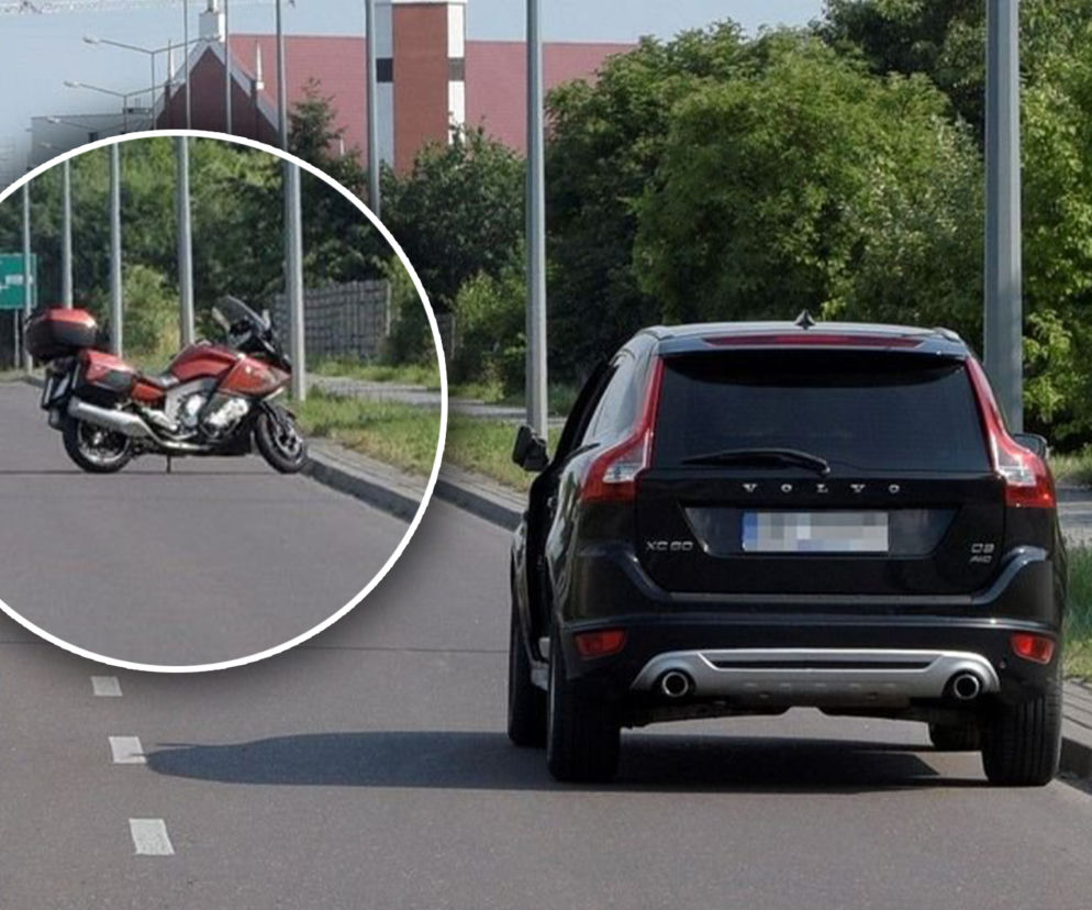 Zderzył się z SUV-em podczas wyprzedzania