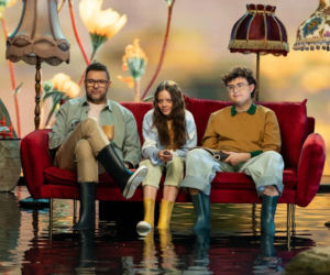 Rodzinka.pl 18 sezon wiosenny spot TVP 2026. Ludwik (Tomasz Karolak), Maja (Emma Pokromska), Kacper (Mateusz Pawłowski)