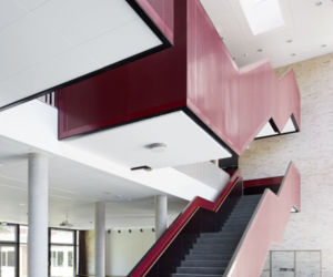 balustrady schodów z blachy perforowanej
