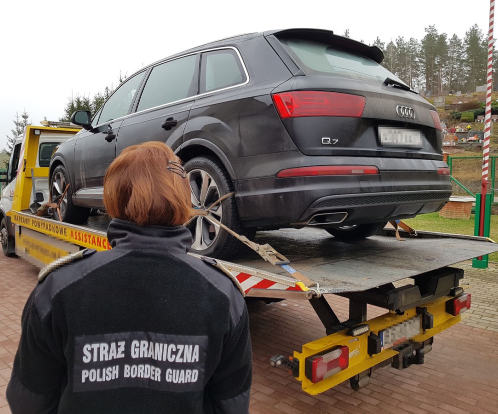 Skradzione Audi Q7