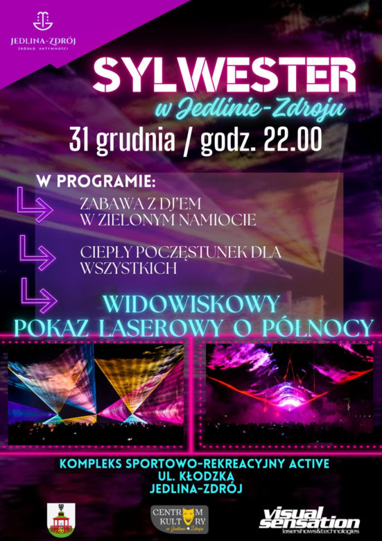  Sylwester na Dolnym Śląsku. Imprezy pod chmurką, nocne zwiedzanie i wiele innych 