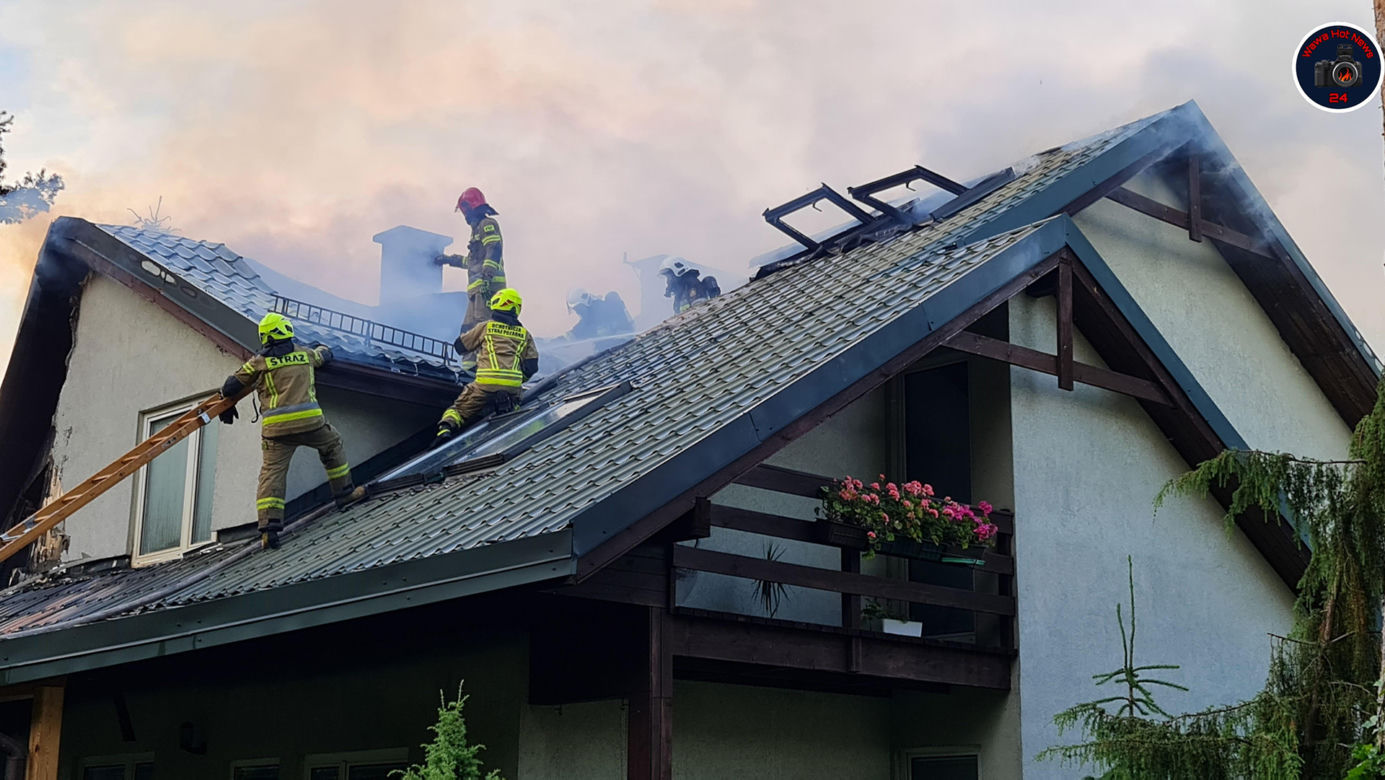 Niemal 100 strażaków w akcji
