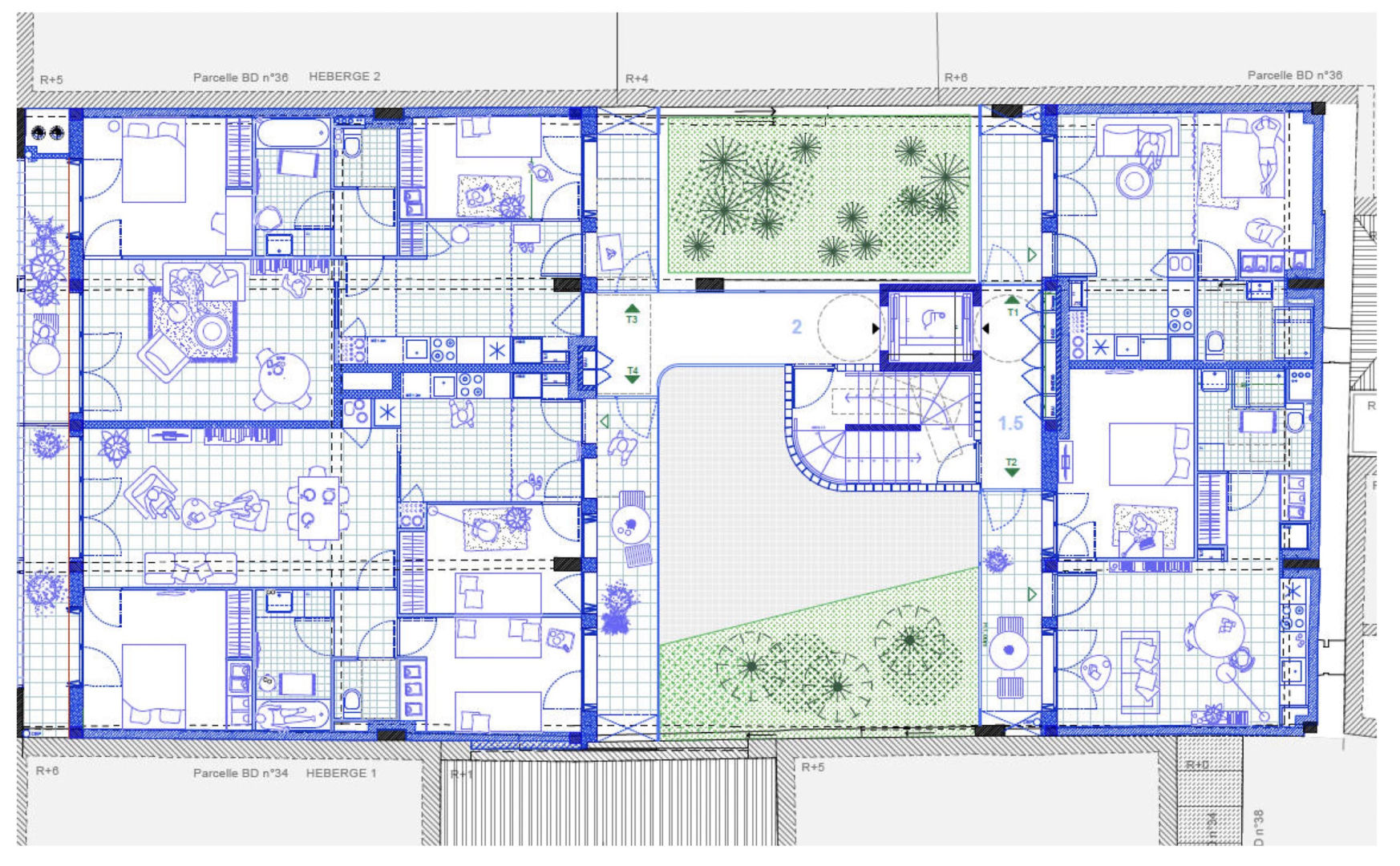 Metamorfoza dawnego garażu przy rue Lucien Sampaix