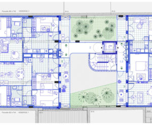 Metamorfoza dawnego garażu przy rue Lucien Sampaix