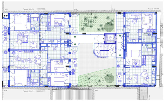 Metamorfoza dawnego garażu przy rue Lucien Sampaix