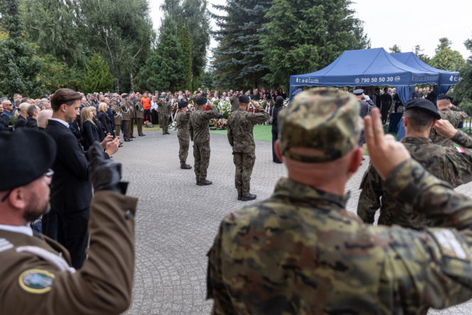Uroczystości pogrzebowe gen. Mirosława Różańskiego