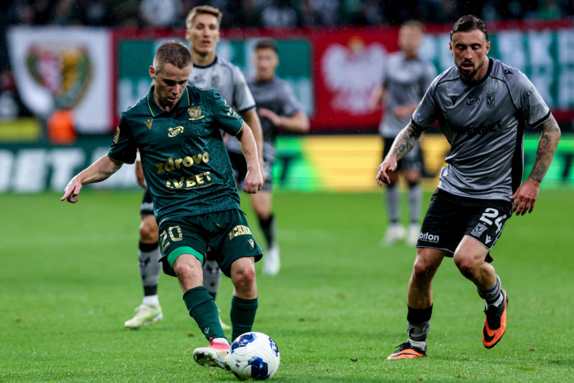 Śląsk Wrocław - Lech Poznań: Zdjęcia kibiców i zawodników z meczu 10. kolejki sezonu 2026/27 PKO BP Ekstraklasy