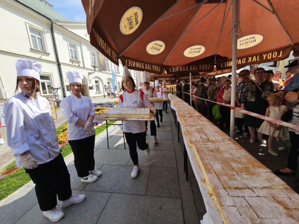 Kremówkowe szaleństwo na rzeszowskim Rynku