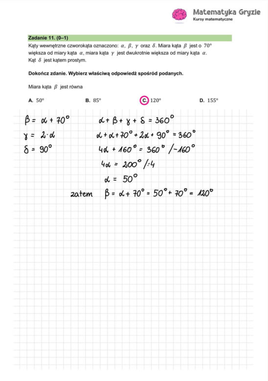 Egzamin ósmoklasisty 2026 matematyka: WSZYSTKIE odpowiedzi do arkusza CKE 12.05.2026
