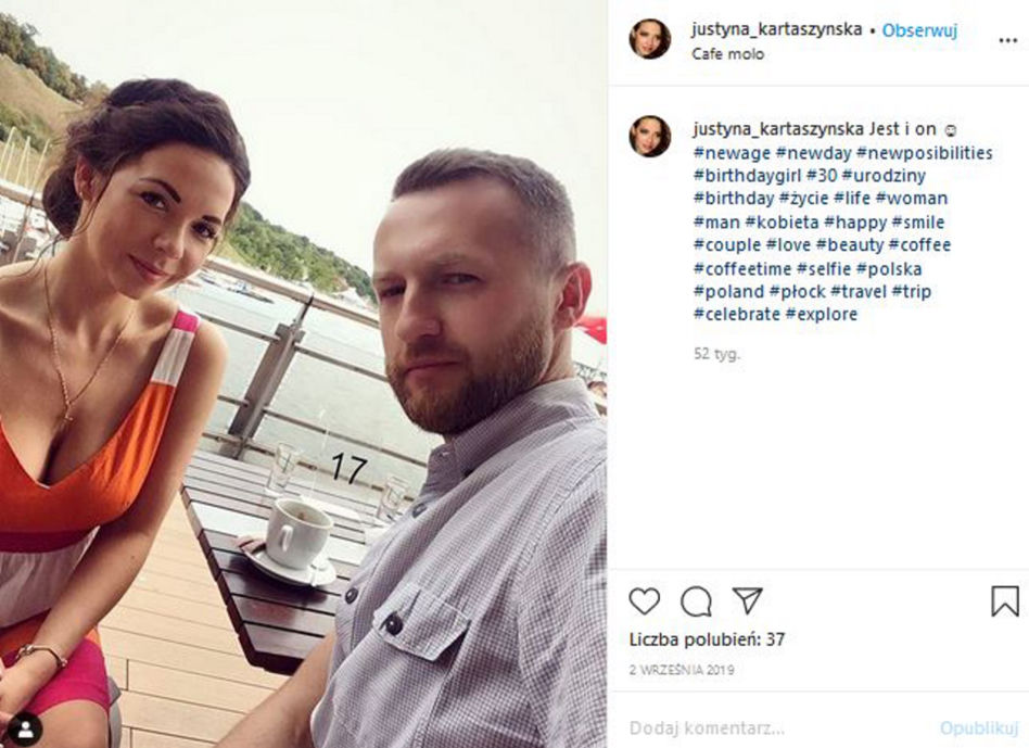 Piękna żona posła Kukiz'15 Pawła Szramki. Justyna Kartaszyńska