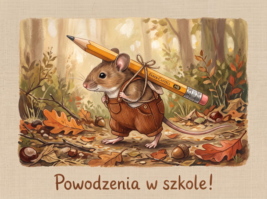kartka na rozpoczęcie roku szkolnego