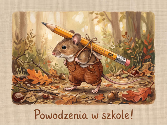 kartka na rozpoczęcie roku szkolnego