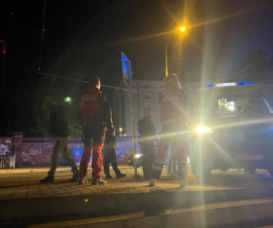 Dwie godziny wołał o pomoc na Odrze. Mężczyzna utknął na betonowej konstrukcji