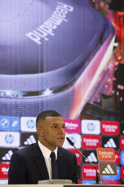 Kylian Mbappe zaprezentowany jako piłkarz Realu Madryt!