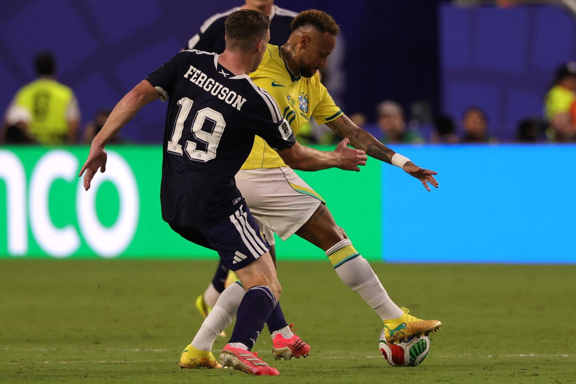 Neymar Szkocja - Brazylia