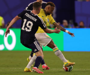 Neymar Szkocja - Brazylia