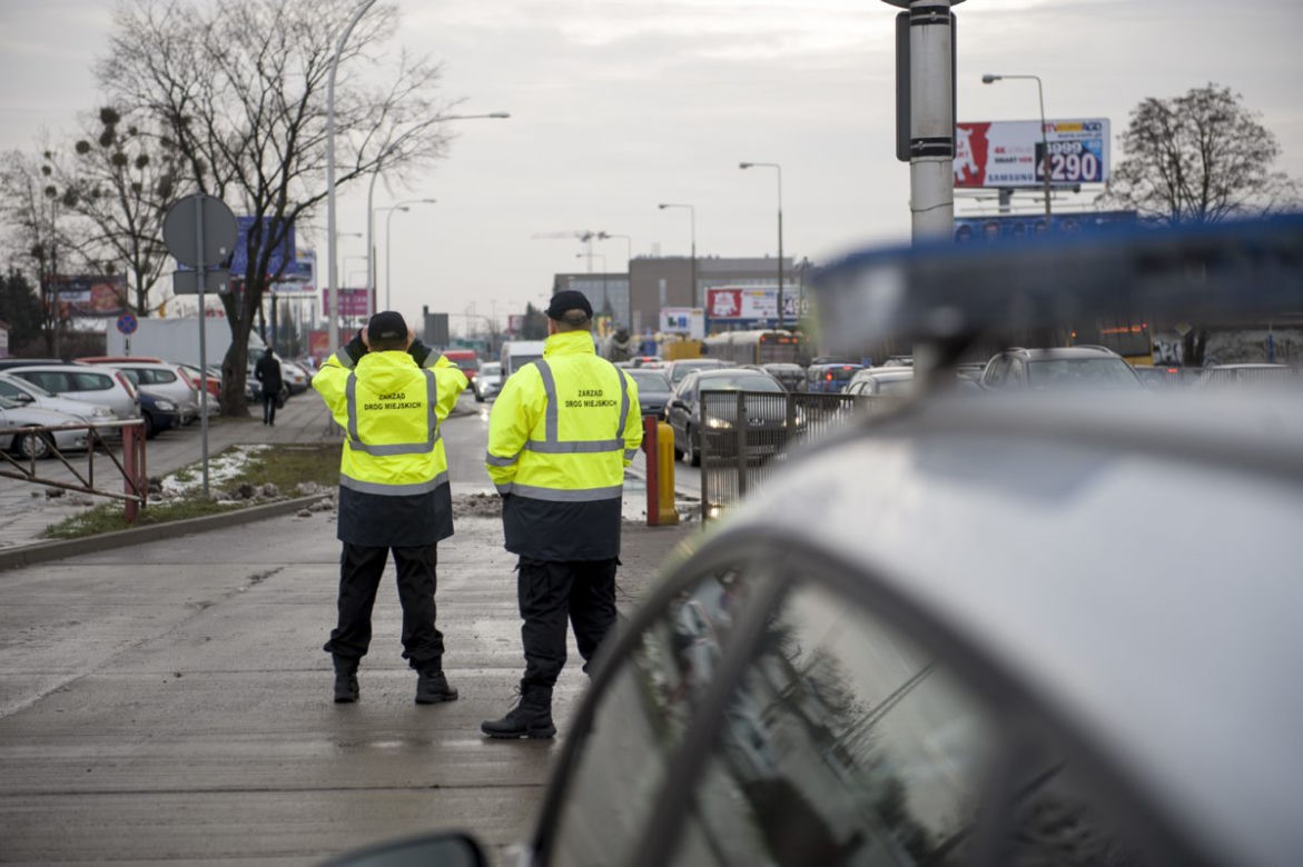 Kontrole ciężarówek w Warszawie