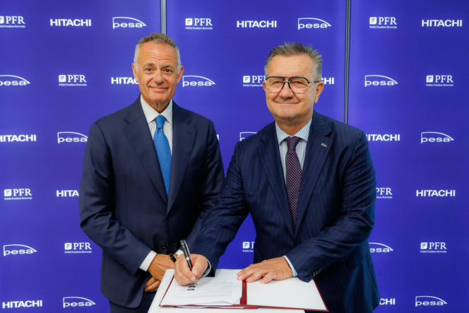 Porozumienie Hitachi i PESA