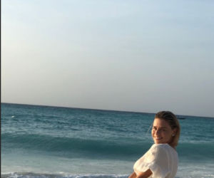 Natasza Urbańska wypoczywa na Zanzibarze