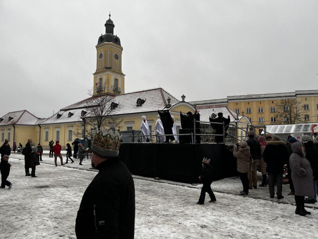 Orszak Trzech Króli 2025 na ulicach Białegostoku