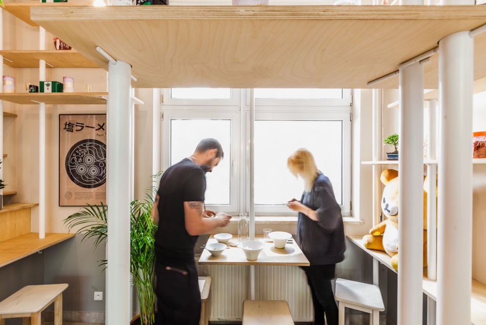Vegan Ramen Shop projektu MFRMGR