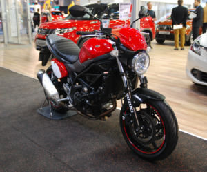 Motocykle Suzuki na Targach Poznań Motor Show 2017